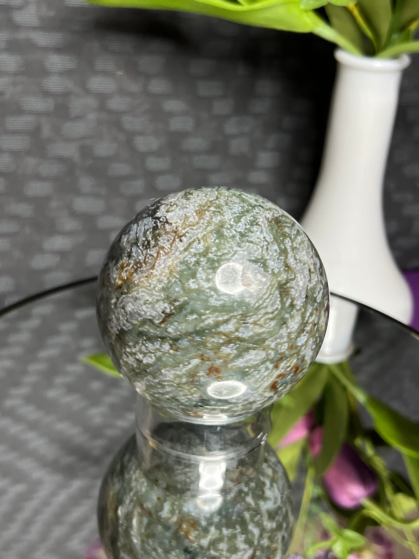 Moss Agate Sphere