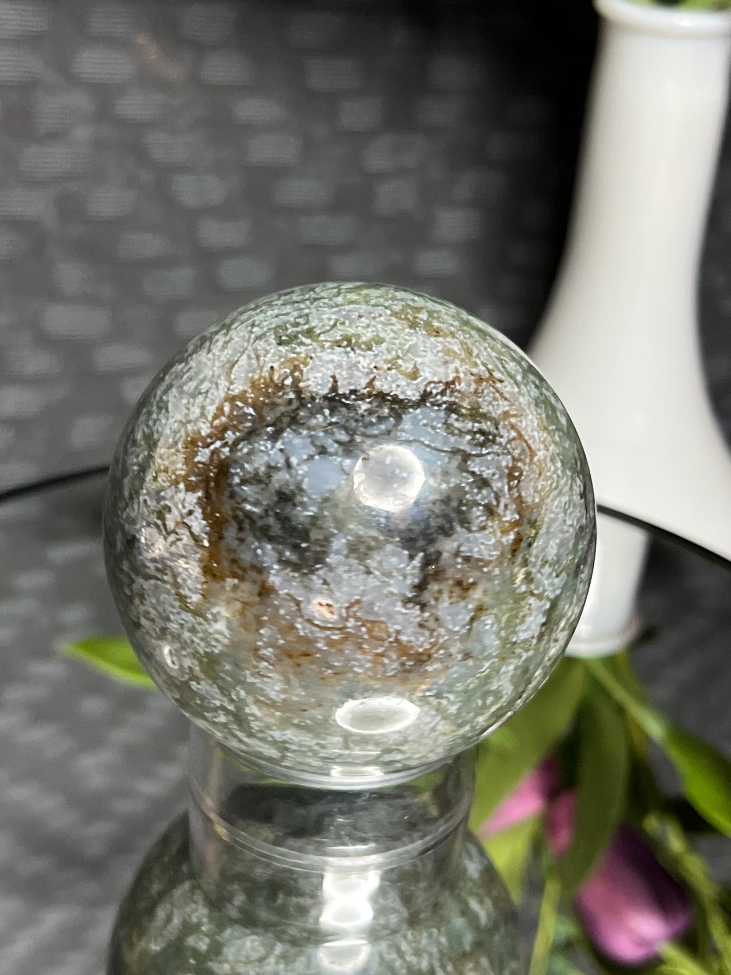Moss Agate Sphere