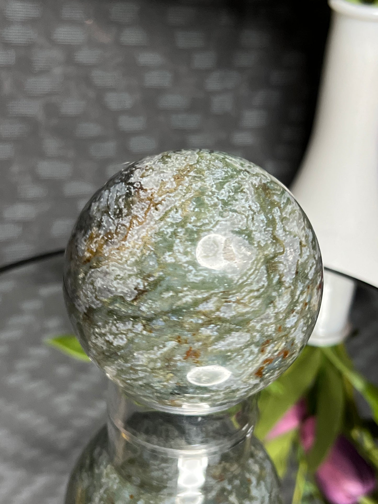 Moss Agate Sphere