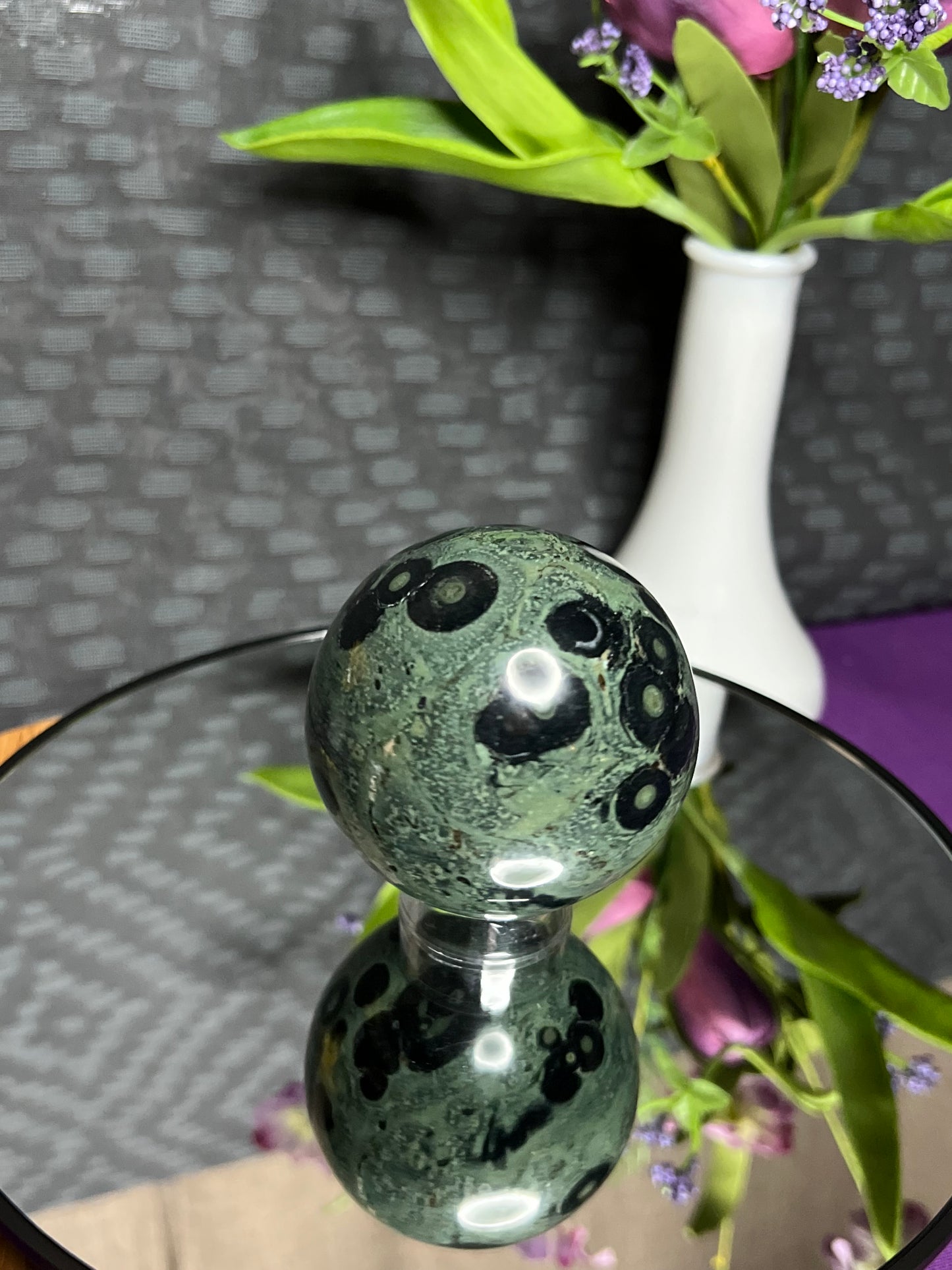 Kambaba Jasper L Sphere