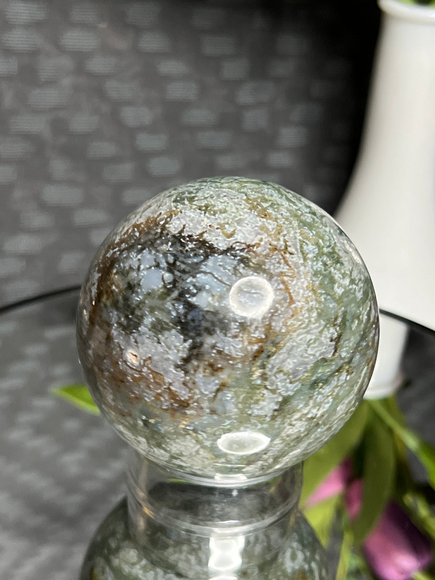 Moss Agate Sphere
