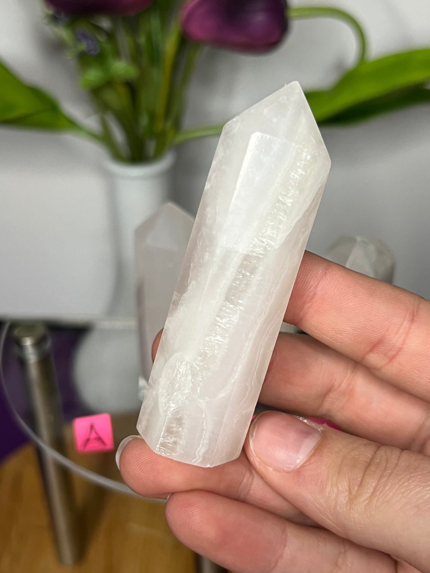 Pink Mangano Calcite XS Towers