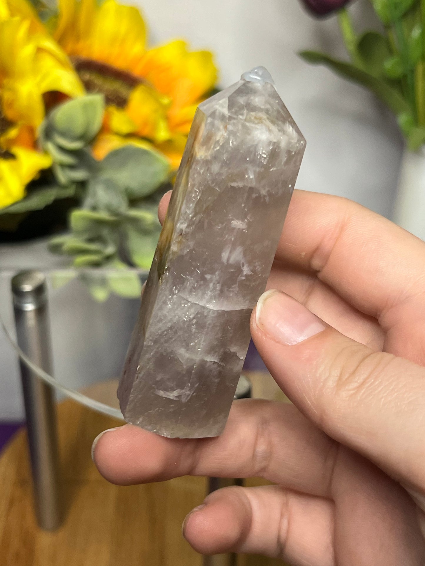 Blue Rose Quartz Towers