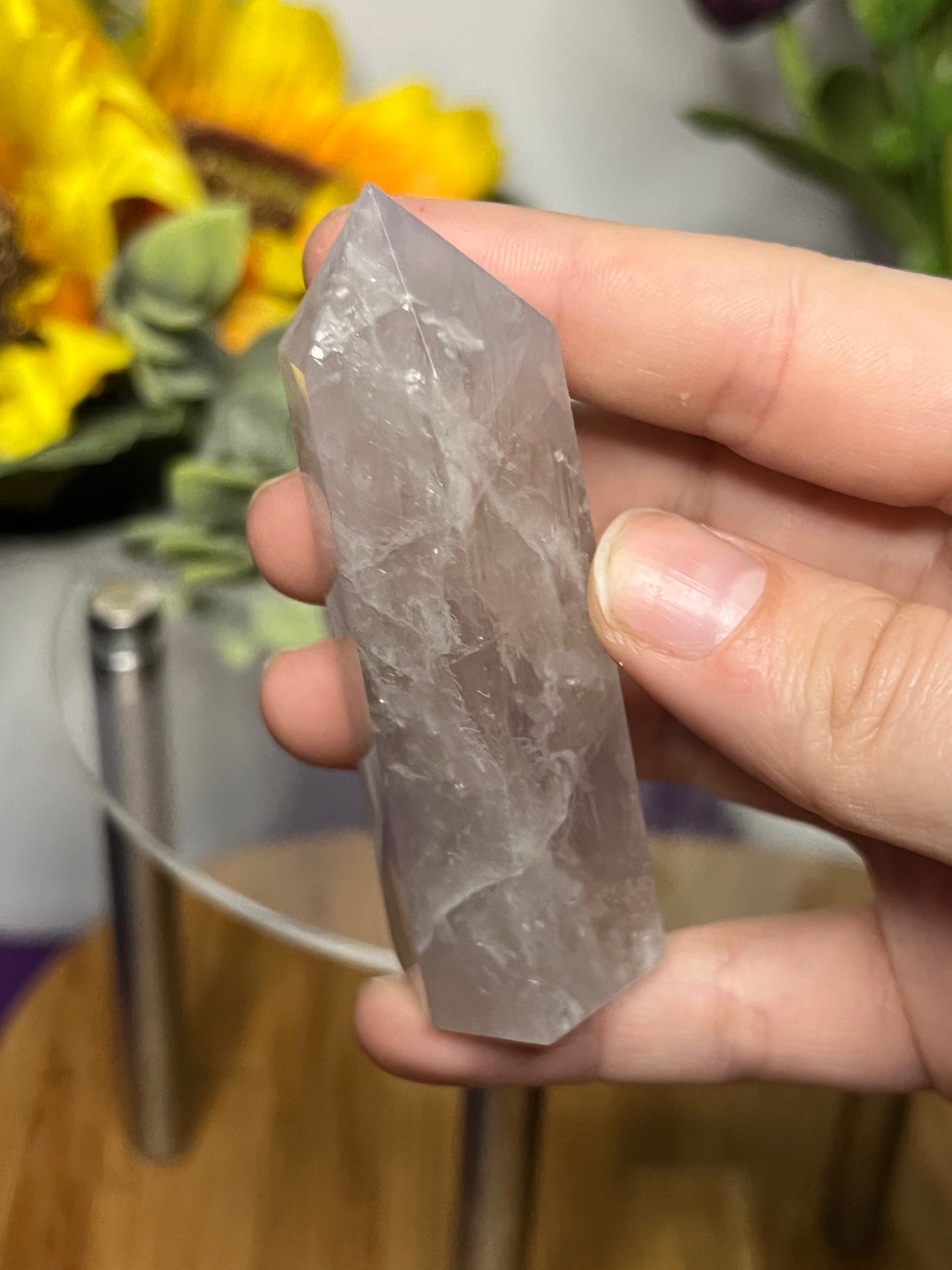 Blue Rose Quartz Towers