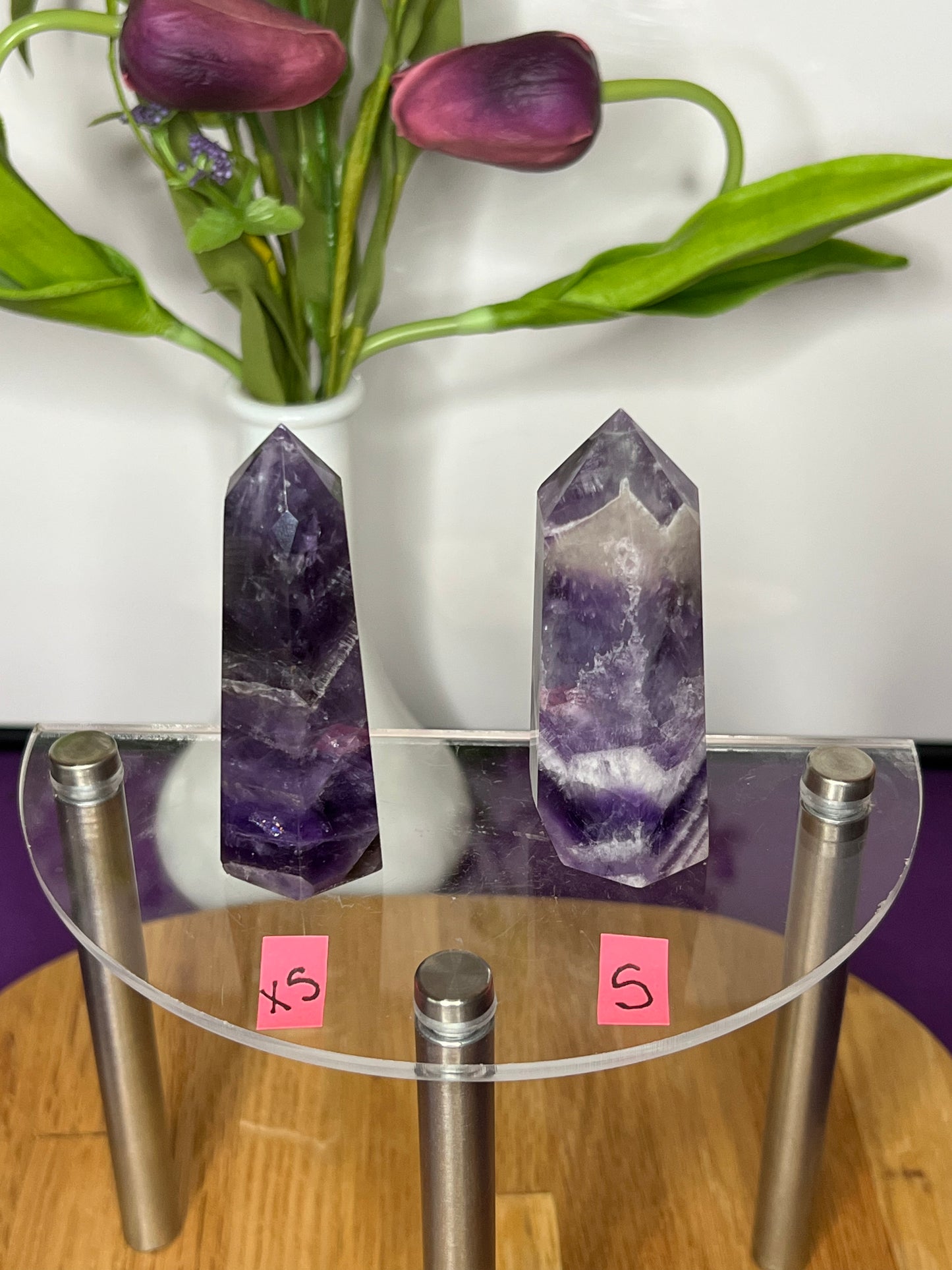 Chevron Amethyst Tower