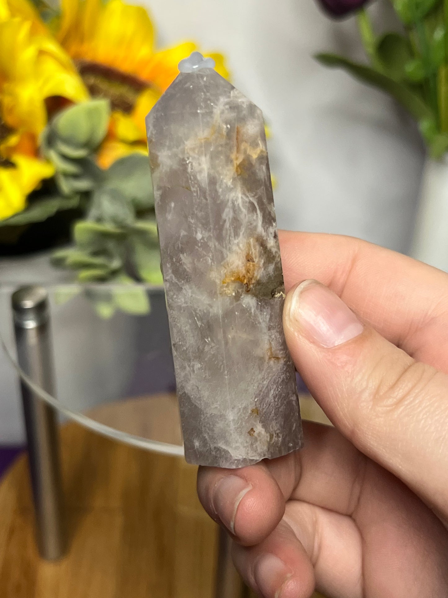Blue Rose Quartz Towers