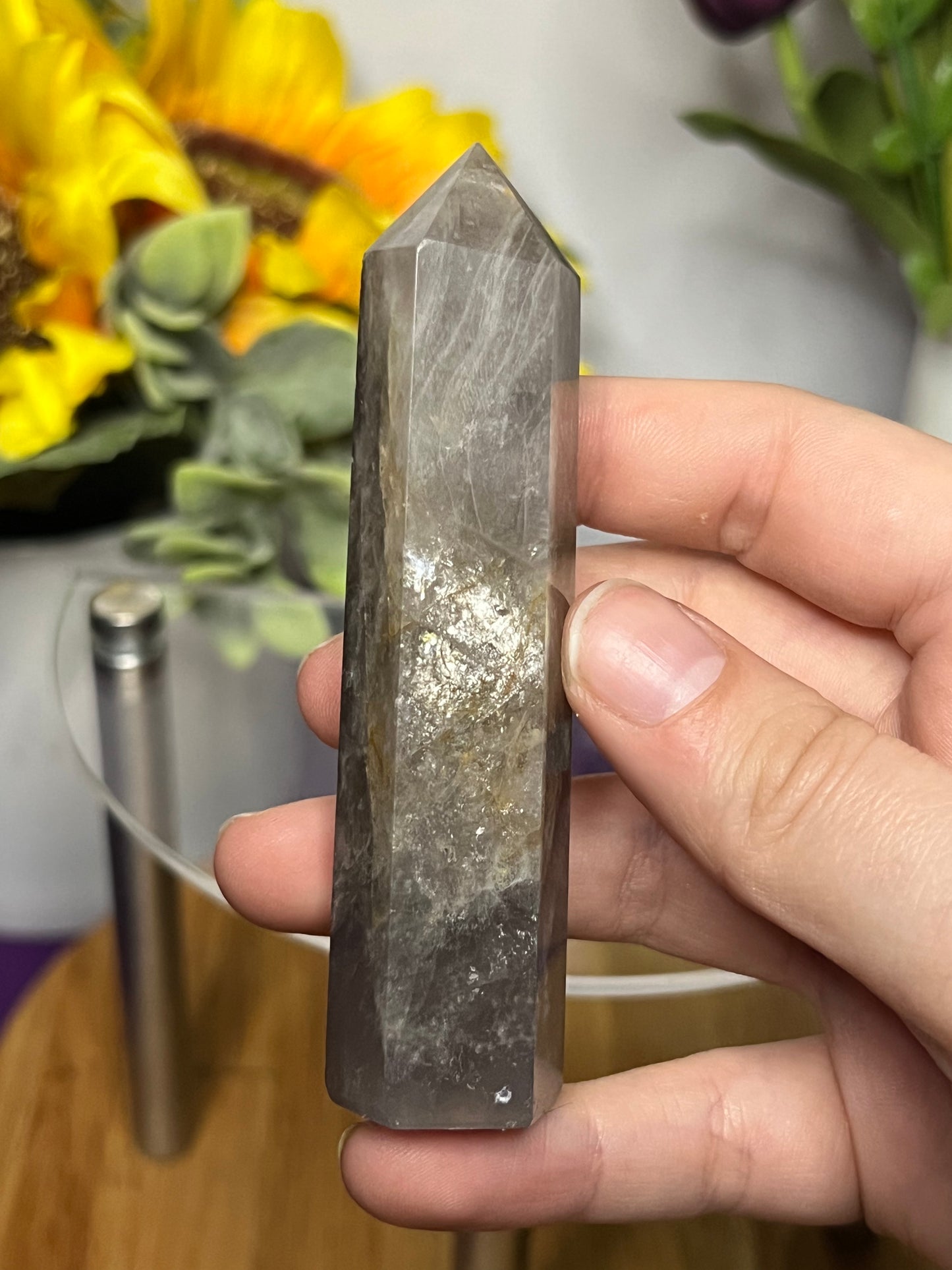 Blue Rose Quartz Towers
