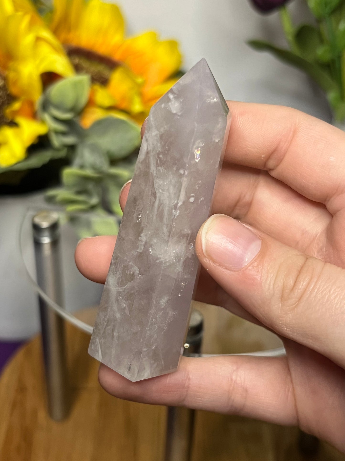 Blue Rose Quartz Towers