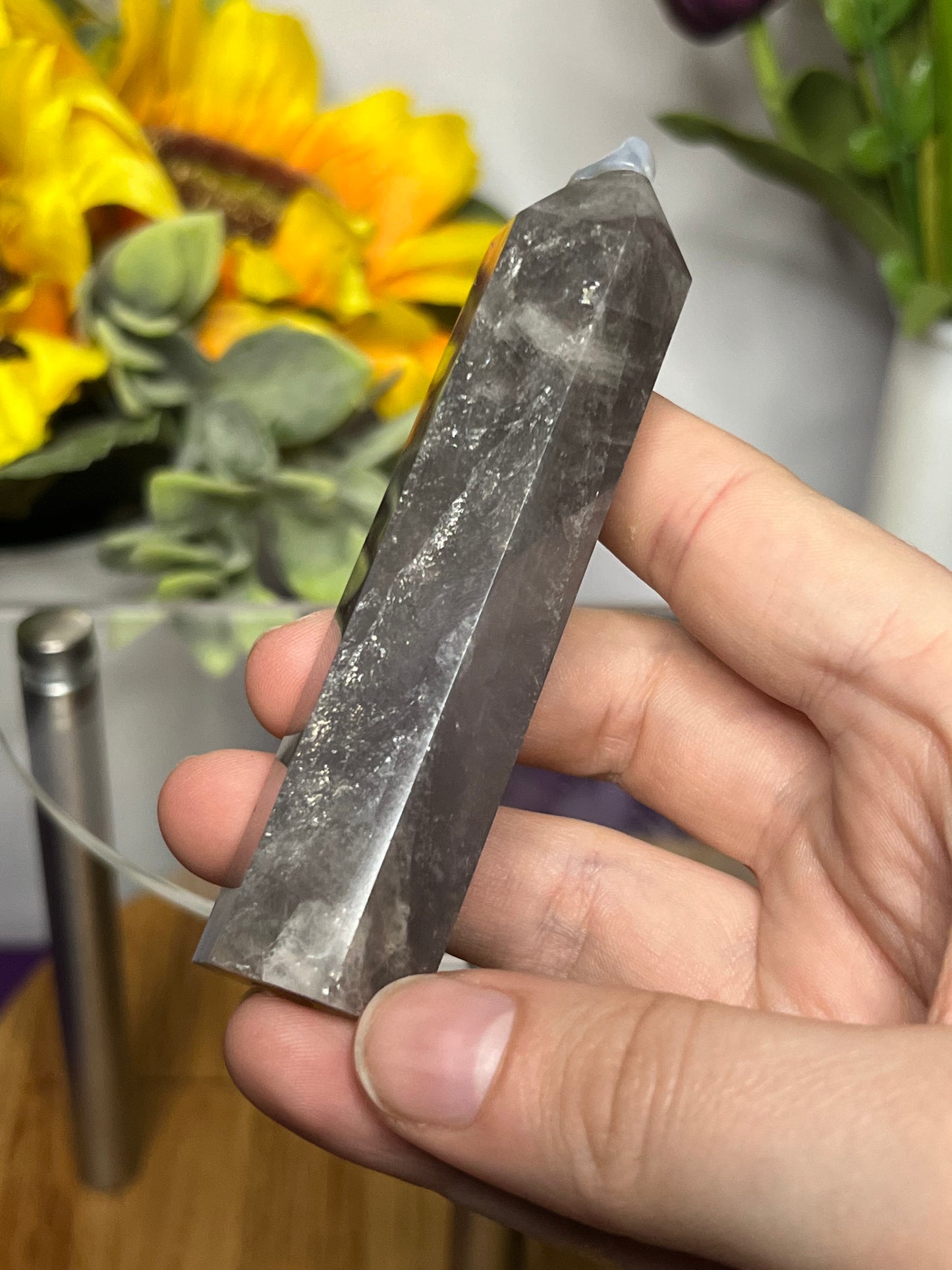 Blue Rose Quartz Towers