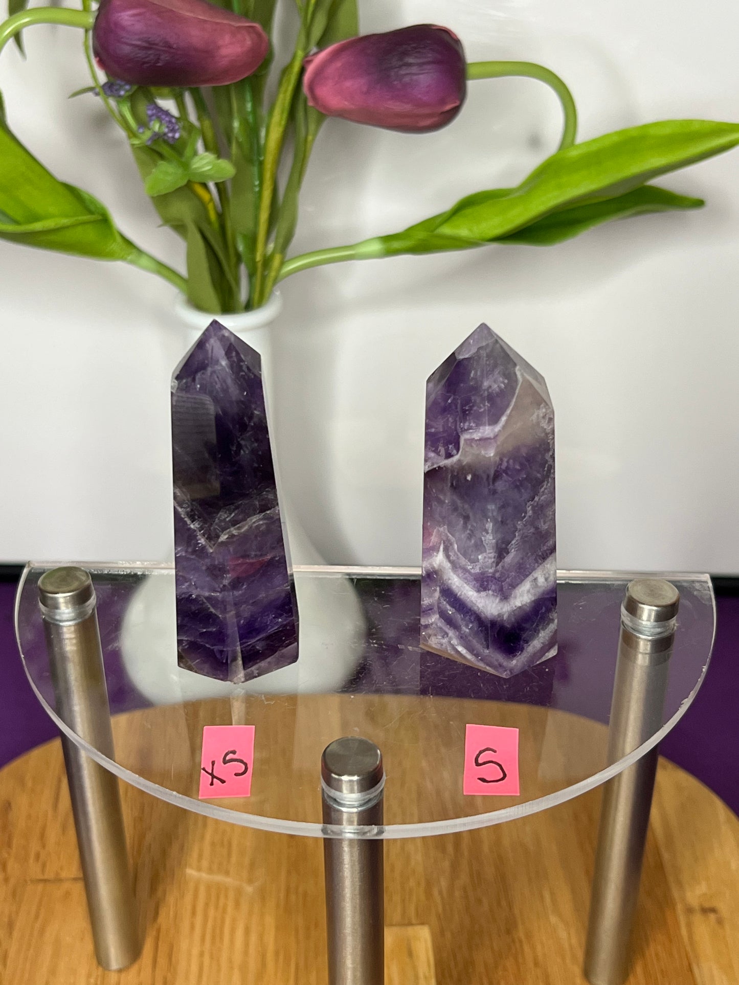 Chevron Amethyst Tower