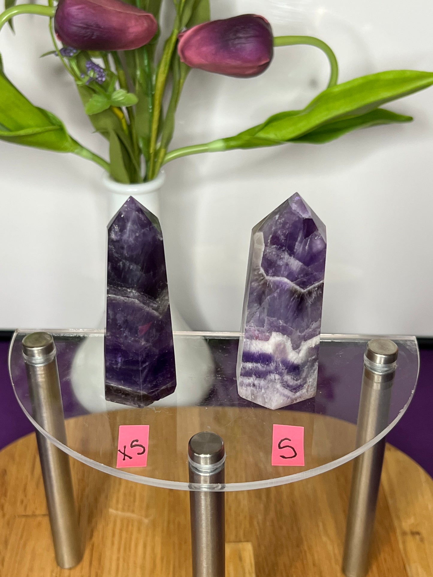 Chevron Amethyst Tower