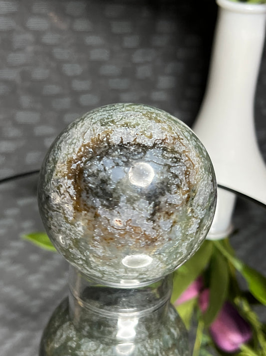 Moss Agate Sphere