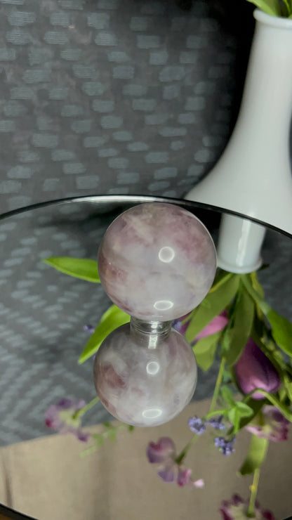 Lavender Rose Quartz S Sphere