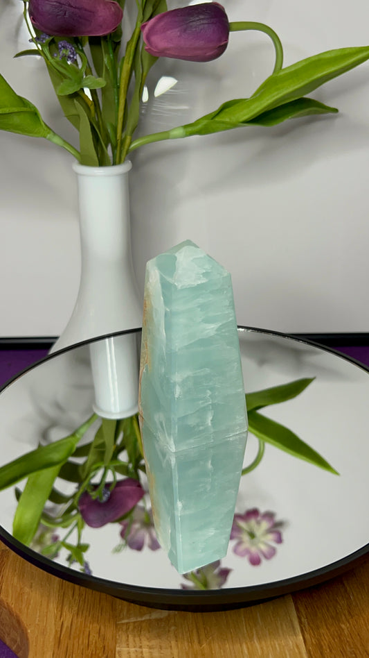 Carribean Calcite M Gemmy Tower Obelisk