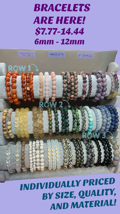 Variety Crystal Bracelets *You Choose!*