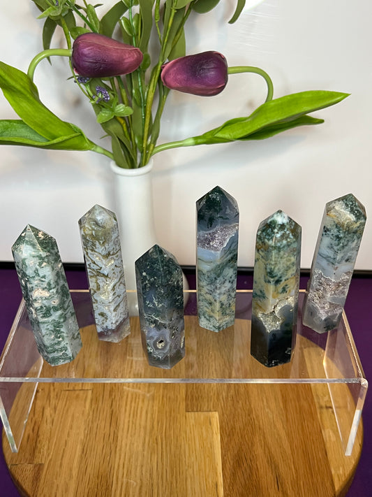 Moss Agate Towers