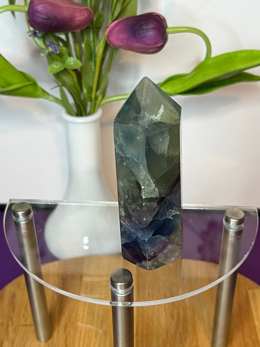 Rainbow Fluorite M Tower