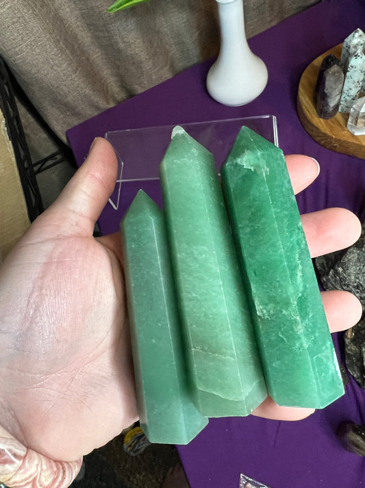 Green Aventurine S Towers