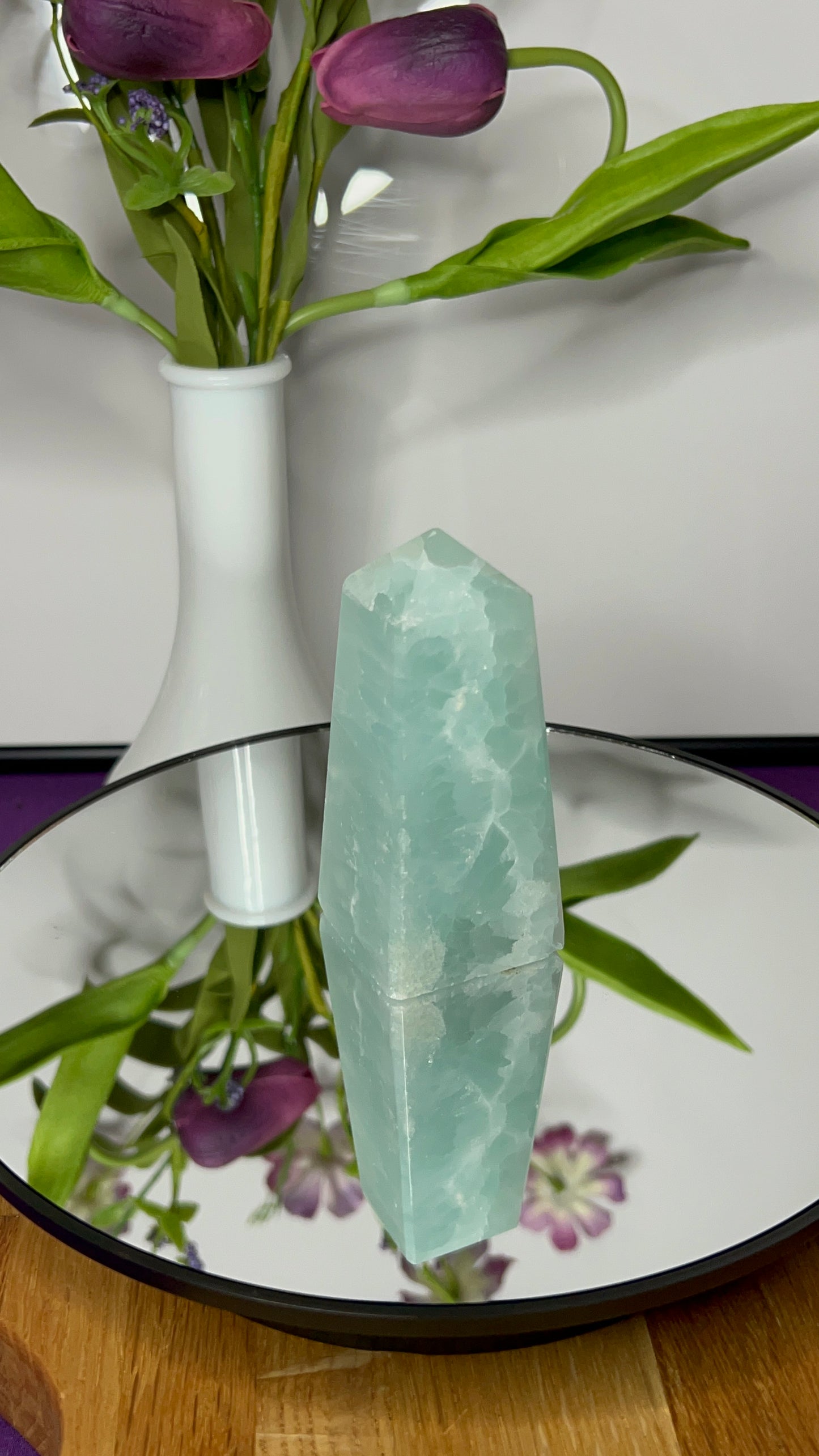 Carribean Calcite M Gemmy Tower Obelisk