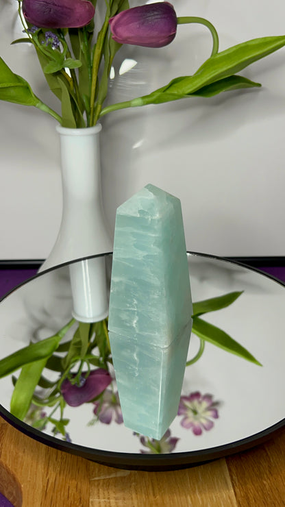 Carribean Calcite M Gemmy Tower Obelisk