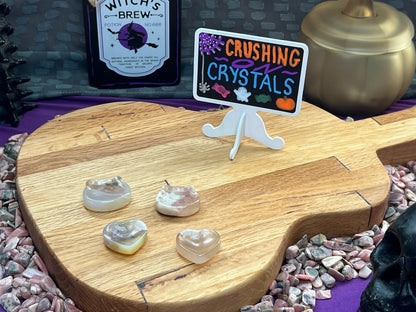 Flower Agate Mini Bowls/Dishes